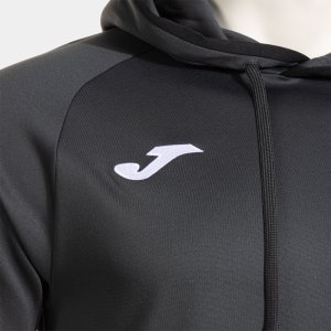 JOMA COMBI PREMIUM HOODIE DARK GRAY BLACK