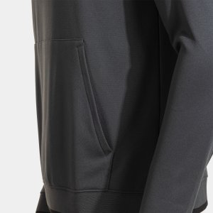 JOMA COMBI PREMIUM HOODIE DARK GRAY BLACK