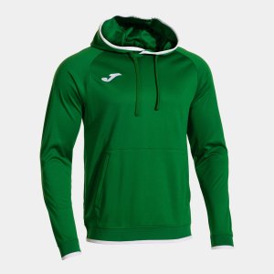 JOMA COMBI PREMIUM HOODIE GREEN WHITE