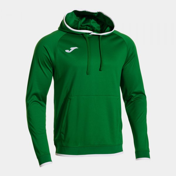 JOMA COMBI PREMIUM HOODIE GREEN WHITE