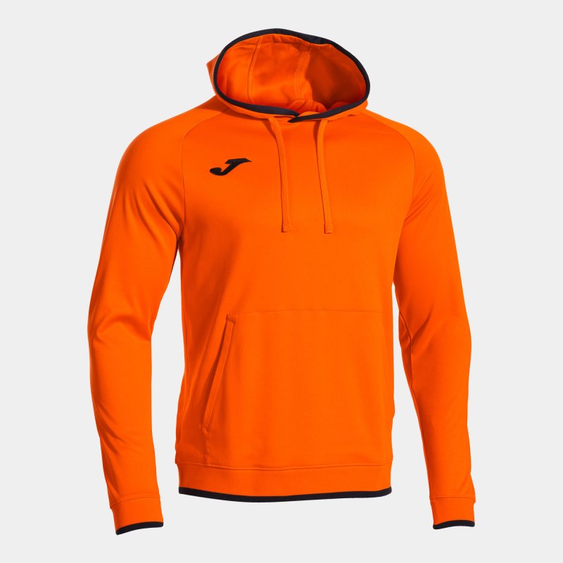 JOMA COMBI PREMIUM HOODIE ORANGE BLACK
