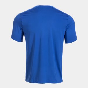 JOMA ELITE XI SHORT SLEEVE T-SHIRT ROYAL BLUE WHITE