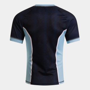 JOMA MYSKIN III SHORT SLEEVE T-SHIRT DARK NAVY SKY BLUE