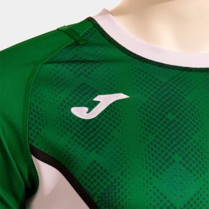 JOMA MYSKIN III SHORT SLEEVE T-SHIRT GREEN WHITE
