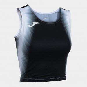 JOMA ELITE XI TOP BLACK WHITE