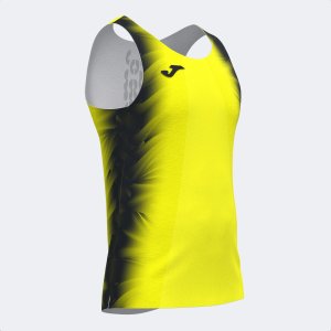 JOMA ELITE XI TANK TOP FLUOR YELLOW BLACK