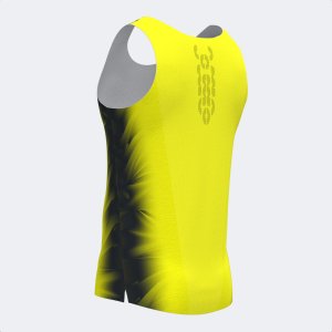 JOMA ELITE XI TANK TOP FLUOR YELLOW BLACK