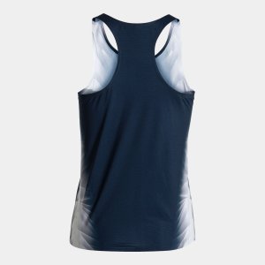 JOMA ELITE XI TANK TOP NAVY WHITE