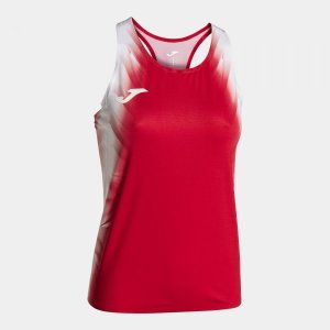JOMA ELITE XI TANK TOP RED WHITE