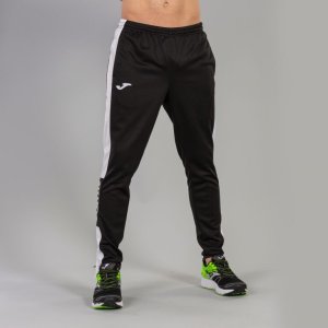 JOMA LONG PANT CHAMPION IV BLACK-WHITE