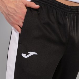 JOMA LONG PANT CHAMPION IV BLACK-WHITE