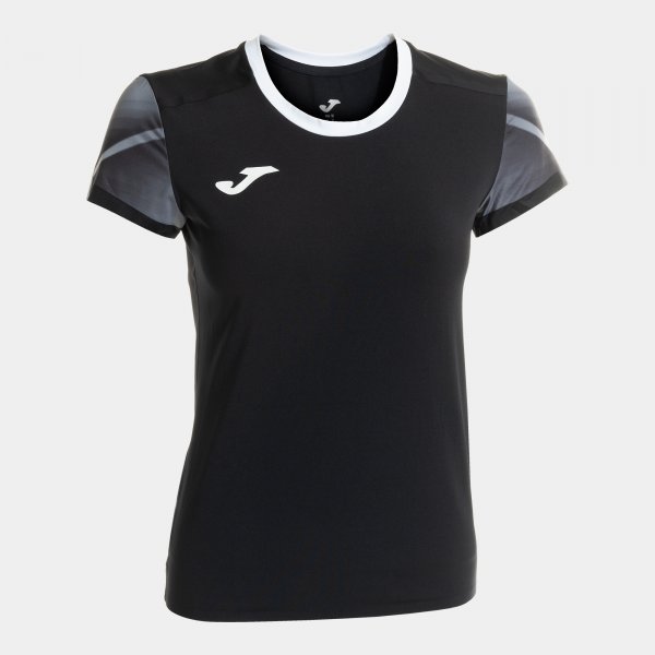 JOMA ELITE XI SHORT SLEEVE T-SHIRT BLACK ANTHRACITE