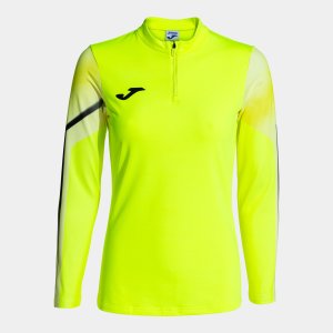 JOMA ELITE XI SWEATSHIRT FLUOR YELLOW BLACK