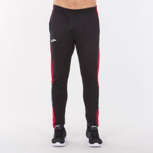 JOMA LONG PANT CHAMPION IV BLACK-RED