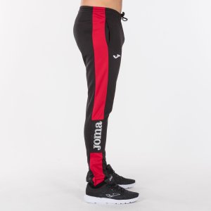 JOMA LONG PANT CHAMPION IV BLACK-RED