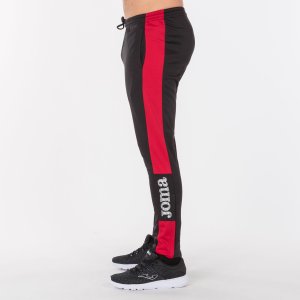 JOMA LONG PANT CHAMPION IV BLACK-RED