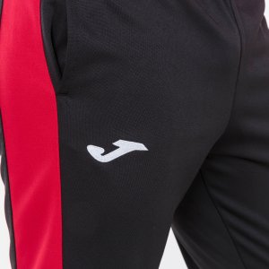 JOMA LONG PANT CHAMPION IV BLACK-RED