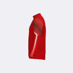 JOMA ELITE XI SWEATSHIRT RED WHITE