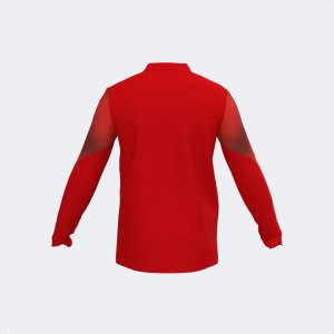 JOMA ELITE XI SWEATSHIRT RED WHITE