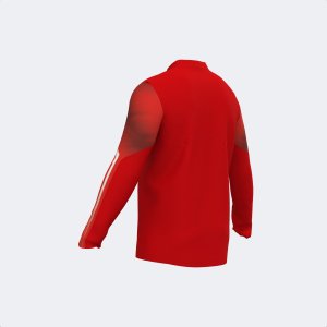 JOMA ELITE XI SWEATSHIRT RED WHITE