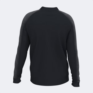 JOMA ELITE XI FULL ZIP SWEATSHIRT BLACK ANTHRACITE