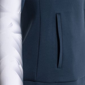 JOMA ELITE XI FULL ZIP SWEATSHIRT NAVY WHITE