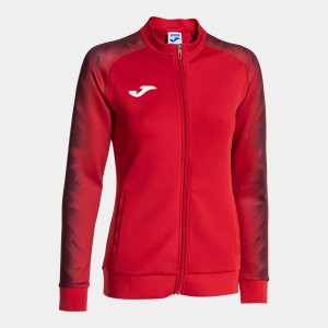 JOMA ELITE XI FULL ZIP SWEATSHIRT RED