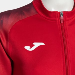JOMA ELITE XI FULL ZIP SWEATSHIRT RED