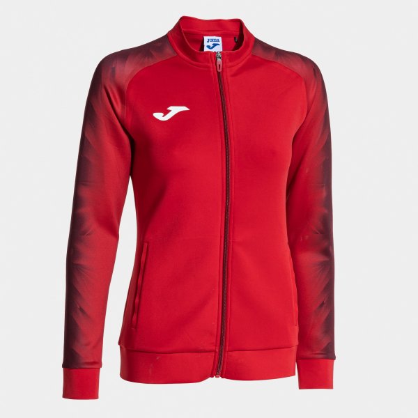 JOMA ELITE XI FULL ZIP SWEATSHIRT RED