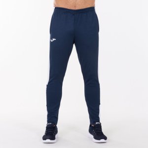 JOMA LONG PANT CHAMPION IV NAVY-WHITE