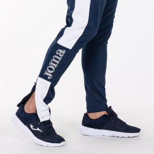 JOMA LONG PANT CHAMPION IV NAVY-WHITE