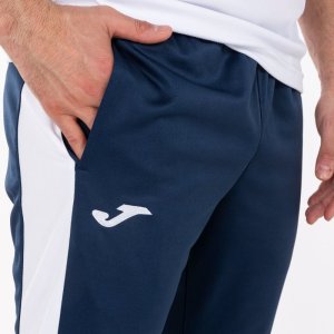JOMA LONG PANT CHAMPION IV NAVY-WHITE