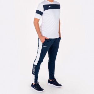 JOMA LONG PANT CHAMPION IV NAVY-WHITE