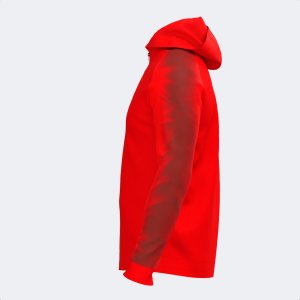 JOMA ELITE XI ZIP-UP HOODIE RED