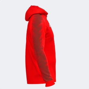 JOMA ELITE XI ZIP-UP HOODIE RED