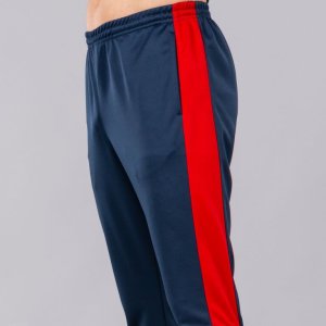 JOMA LONG PANT CHAMPION IV NAVY-RED