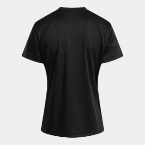 JOMA CHAMPIONSHIP VIII SHORT SLEEVE T-SHIRT BLACK YELLOW