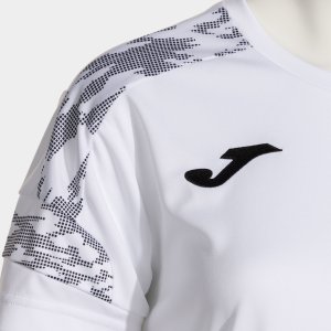 JOMA CHAMPIONSHIP VIII SHORT SLEEVE T-SHIRT WHITE