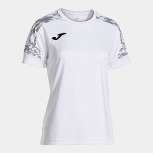 JOMA CHAMPIONSHIP VIII SHORT SLEEVE T-SHIRT WHITE