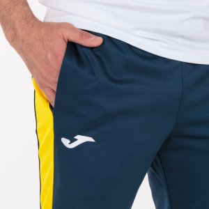 JOMA LONG PANT CHAMPION IV NAVY-YELLOW