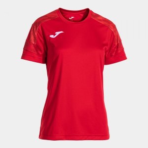 JOMA CHAMPIONSHIP VIII SHORT SLEEVE T-SHIRT RED