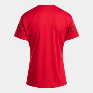 JOMA CHAMPIONSHIP VIII SHORT SLEEVE T-SHIRT RED YELLOW