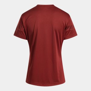 JOMA CHAMPIONSHIP VIII SHORT SLEEVE T-SHIRT BURGUNDY