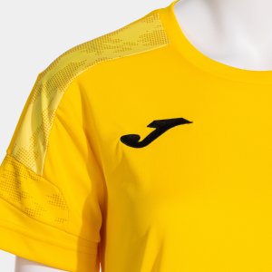 JOMA CHAMPIONSHIP VIII SHORT SLEEVE T-SHIRT YELLOW