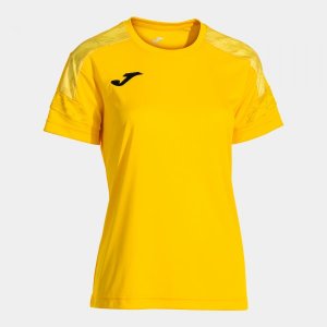 JOMA CHAMPIONSHIP VIII SHORT SLEEVE T-SHIRT YELLOW