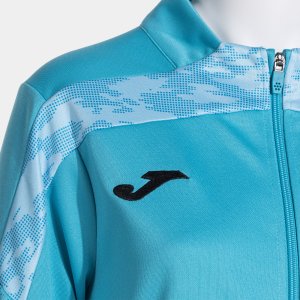 JOMA CHAMPIONSHIP VIII TRACKSUIT FLUOR TURQUOISE DARK NAVY