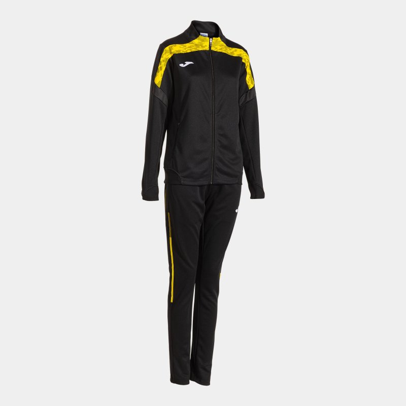 JOMA CHAMPIONSHIP VIII TRACKSUIT BLACK YELLOW