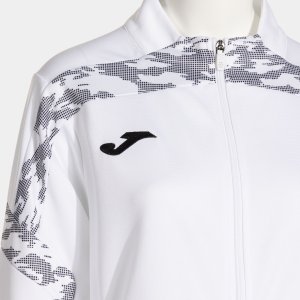 JOMA CHAMPIONSHIP VIII TRACKSUIT WHITE BLACK