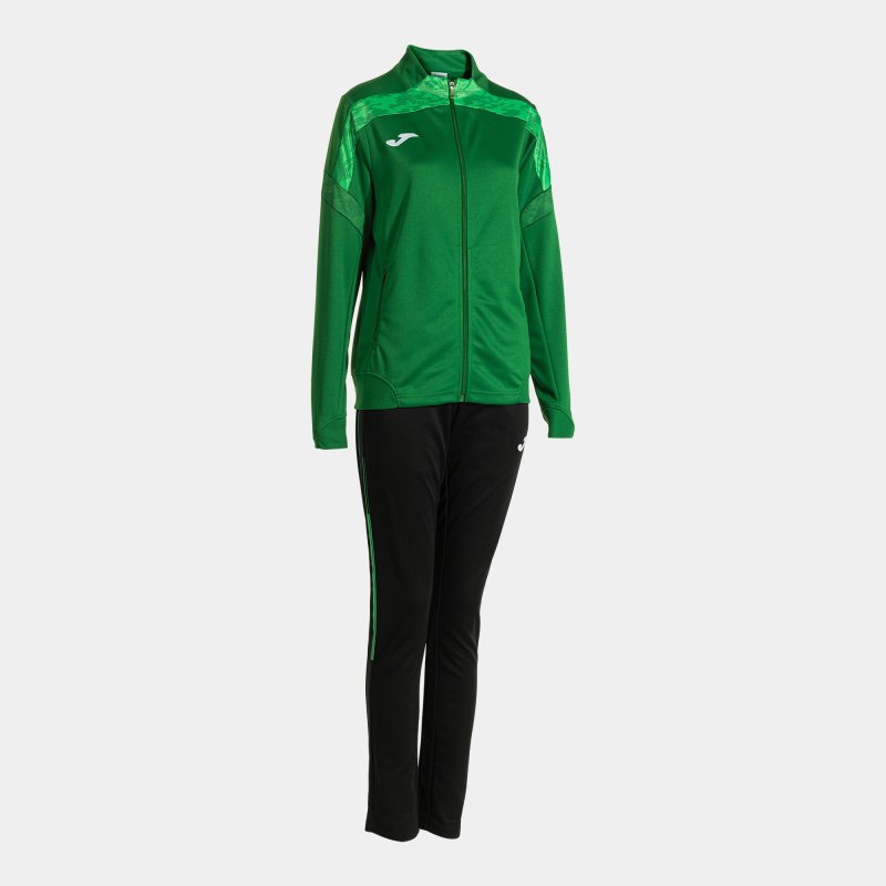 JOMA CHAMPIONSHIP VIII TRACKSUIT GREEN BLACK