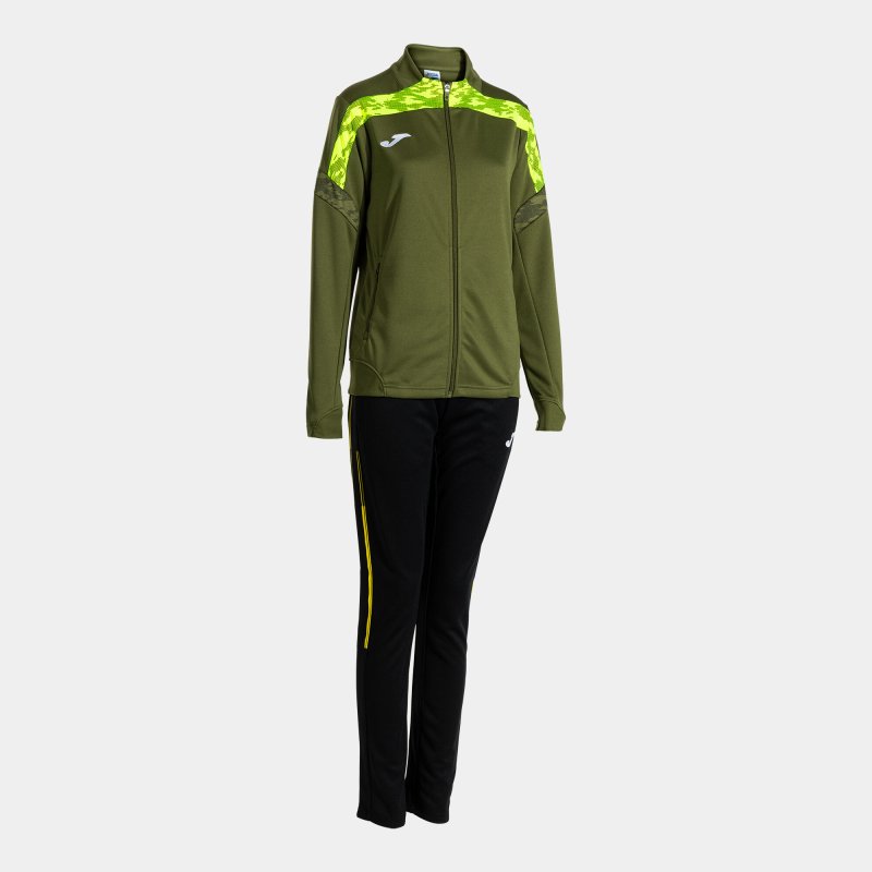 JOMA CHAMPIONSHIP VIII TRACKSUIT GREEN BLACK